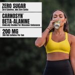 C4 Energy Carbonated Zero Sugar Energy Drink, Pre Workout Drink + Beta Alanine, Orange Slice, 16 Fl Oz (Pack of 12) - Image 3